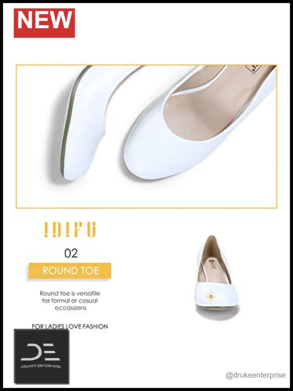 Low Block Chunky Heels Pumps Closed Round Toe for Wedding Office Evening